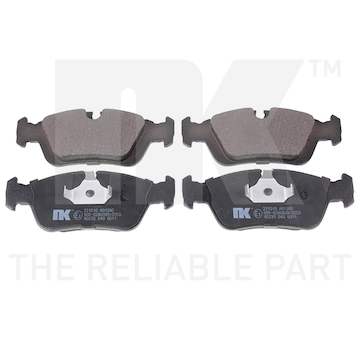 Sada brzdových destiček, kotoučová brzda NK 221510