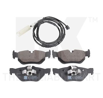 Sada brzdových destiček, kotoučová brzda NK 221577