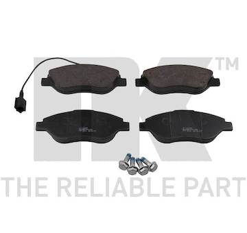 Sada brzdových destiček, kotoučová brzda NK 222369