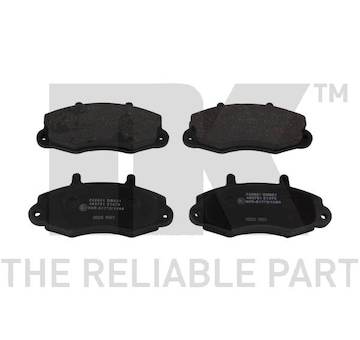 Sada brzdových destiček, kotoučová brzda NK 222521