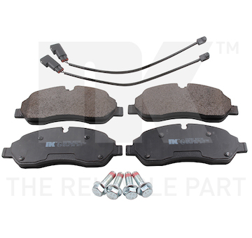 Sada brzdových destiček, kotoučová brzda NK 222582