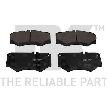 Sada brzdových destiček, kotoučová brzda NK 223307