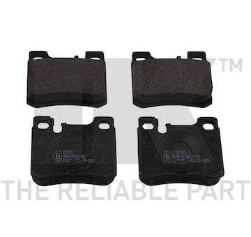 Sada brzdových destiček, kotoučová brzda NK 223322