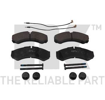 Sada brzdových destiček, kotoučová brzda NK 223358