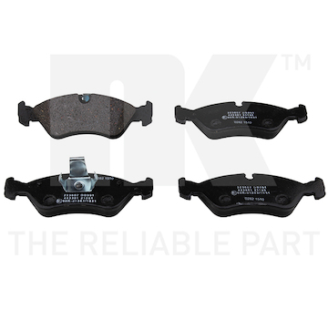 Sada brzdových destiček, kotoučová brzda NK 223607