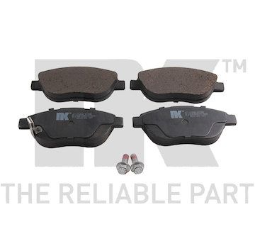 Sada brzdových destiček, kotoučová brzda NK 223636