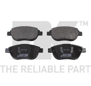 Sada brzdových destiček, kotoučová brzda NK 223740