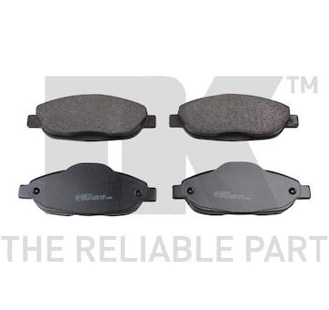 Sada brzdových destiček, kotoučová brzda NK 223747