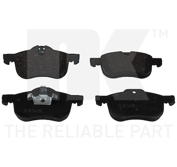 Sada brzdových destiček, kotoučová brzda NK 224019