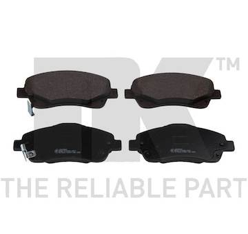 Sada brzdových destiček, kotoučová brzda NK 224562