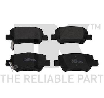 Sada brzdových destiček, kotoučová brzda NK 224589