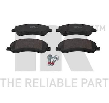 Sada brzdových destiček, kotoučová brzda NK 2247105