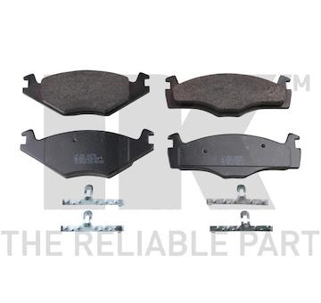 Sada brzdových destiček, kotoučová brzda NK 224735