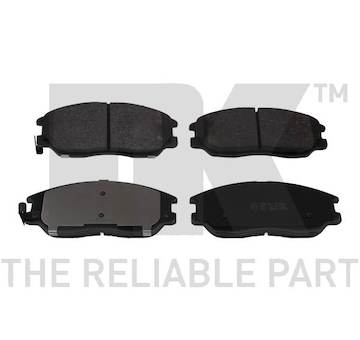 Sada brzdových destiček, kotoučová brzda NK 225012