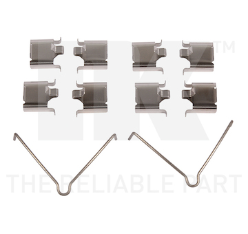 Sada prislusenstvi, oblozeni kotoucove brzdy NK 7932166