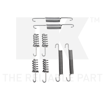 Sada příslušenství, parkovací brzdové čelisti NK 7947774