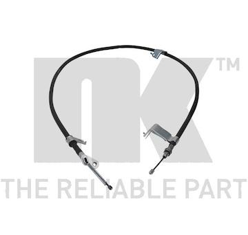 Tažné lanko, parkovací brzda NK 9022134