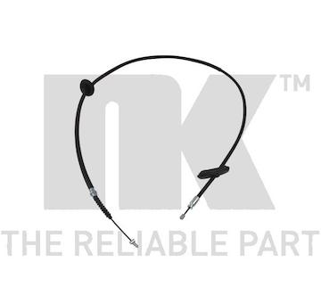 Tažné lanko, parkovací brzda NK 904122