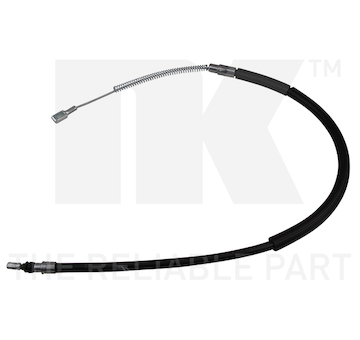 Tažné lanko, parkovací brzda NK 904728