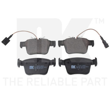 Sada brzdových destiček, kotoučová brzda NK 221037