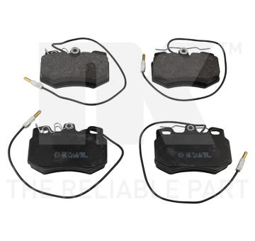 Sada brzdových destiček, kotoučová brzda NK 221942