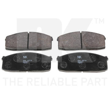 Sada brzdových destiček, kotoučová brzda NK 222211
