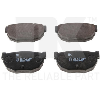 Sada brzdových destiček, parkovací brzda NK 222229