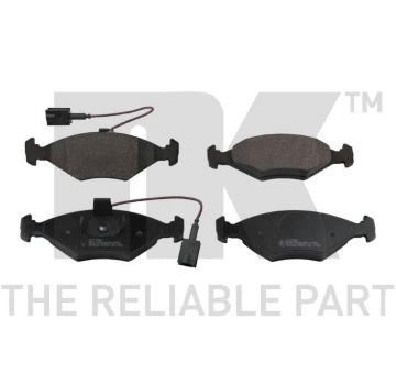 Sada brzdových destiček, kotoučová brzda NK 222359