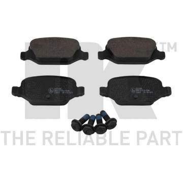 Sada brzdových destiček, kotoučová brzda NK 222386