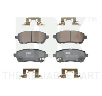 Sada brzdových destiček, kotoučová brzda NK 222573