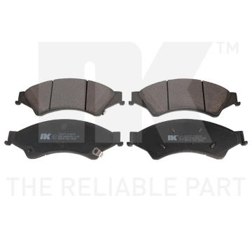 Sada brzdových destiček, kotoučová brzda NK 222577