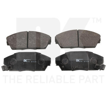 Sada brzdových destiček, kotoučová brzda NK 222612