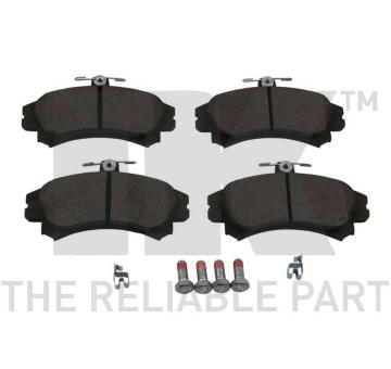 Sada brzdových destiček, parkovací brzda NK 223032