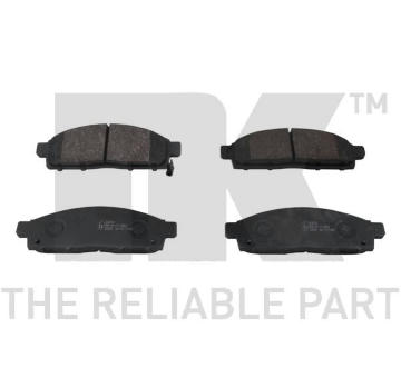 Sada brzdových destiček, kotoučová brzda NK 223033