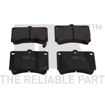 Sada brzdových destiček, parkovací brzda NK 223242