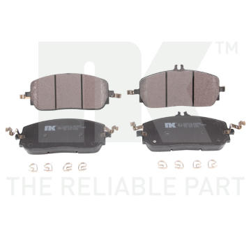 Sada brzdových destiček, kotoučová brzda NK 2233114