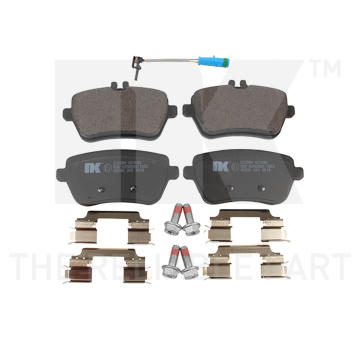 Sada brzdových destiček, kotoučová brzda NK 223389