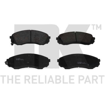 Sada brzdových destiček, kotoučová brzda NK 223433