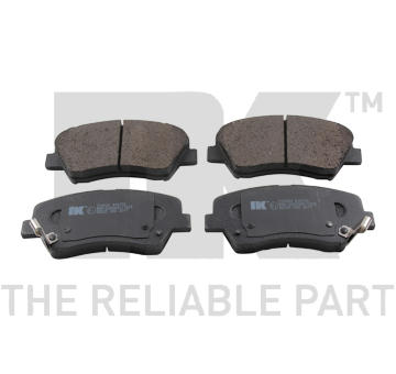 Sada brzdových destiček, kotoučová brzda NK 223530