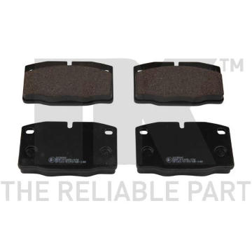 Sada brzdových destiček, kotoučová brzda NK 223606