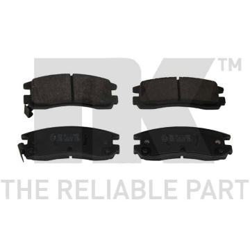 Sada brzdových destiček, kotoučová brzda NK 223616