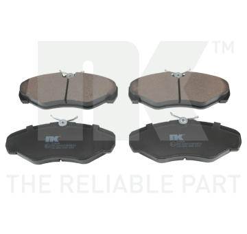 Sada brzdových destiček, kotoučová brzda NK 223626