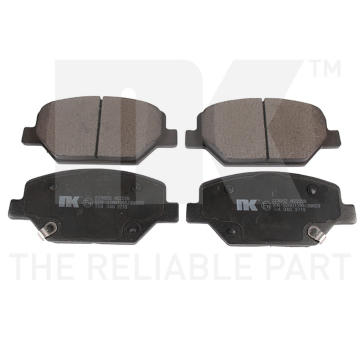 Sada brzdových destiček, kotoučová brzda NK 223662