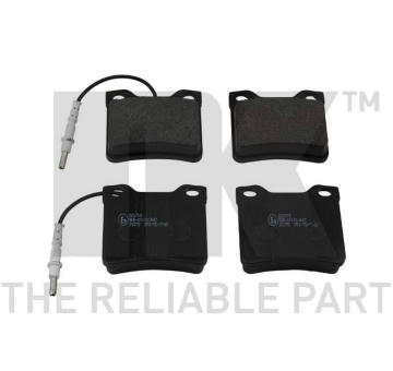 Sada brzdových destiček, parkovací brzda NK 223719