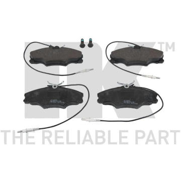 Sada brzdových destiček, kotoučová brzda NK 223729