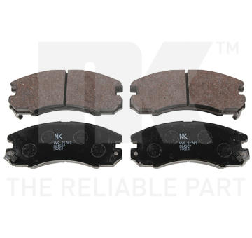 Sada brzdových destiček, kotoučová brzda NK 224527