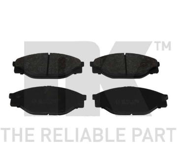 Sada brzdových destiček, kotoučová brzda NK 224533