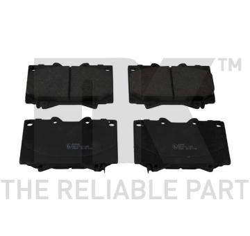 Sada brzdových destiček, kotoučová brzda NK 224548