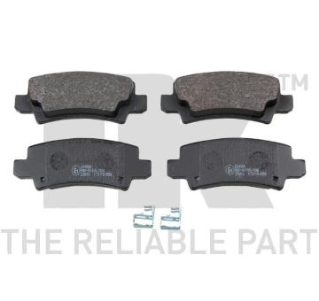 Sada brzdových destiček, kotoučová brzda NK 224560