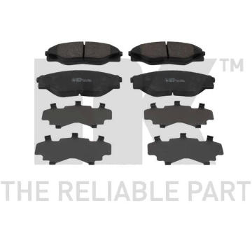 Sada brzdových destiček, kotoučová brzda NK 224598